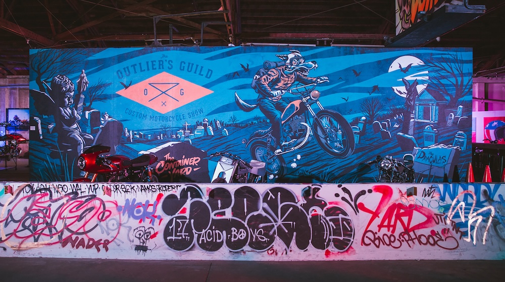 Outlier's Guild Moto Show @ the Containeryard - Los Angeles